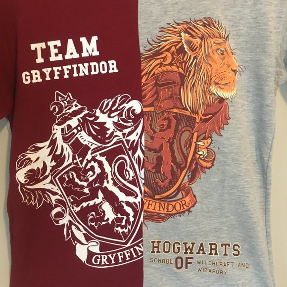 Team Gryffindor T-Shirt - Hogwarts - Picture 1 of 7